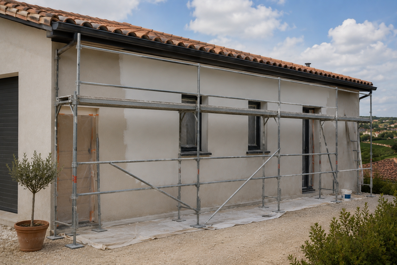 Chantier BTP travaux